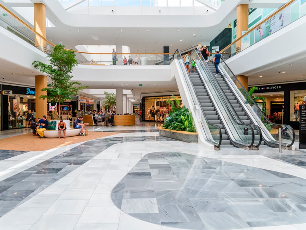 An attractive shopping experience