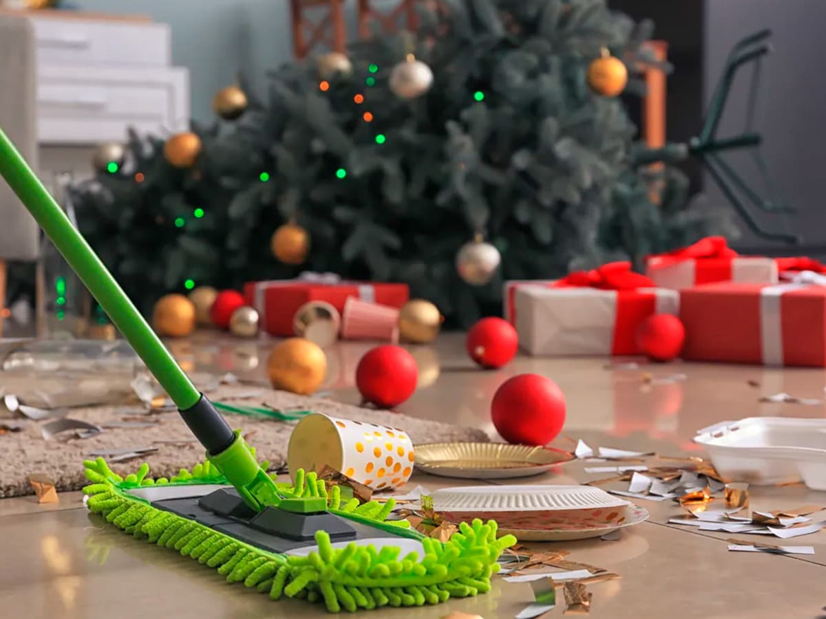 Comprehensive cleaning as part of the year wrap-up